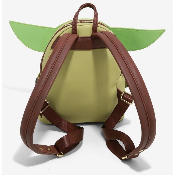 Loungefly Star Wars The Mandalorian The Child with Cup Mini Backpack - Picture 4 of 8